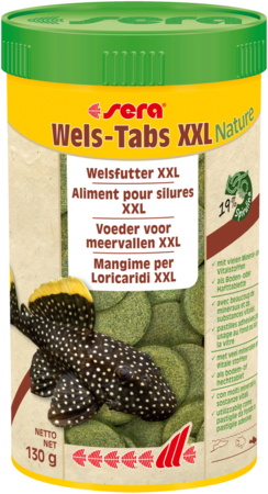 Sera Wels-Tabs XXL 250 Ml 1 Sera Wels-Tabs XXL 250 Ml