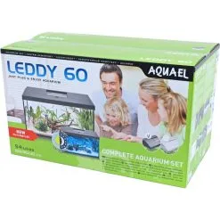 Aquaria, kits en stands Verkoopwinkel -Aquaria, kits en stands Verkoopwinkel aquael aquarium leddy 60 daynight zwart 1