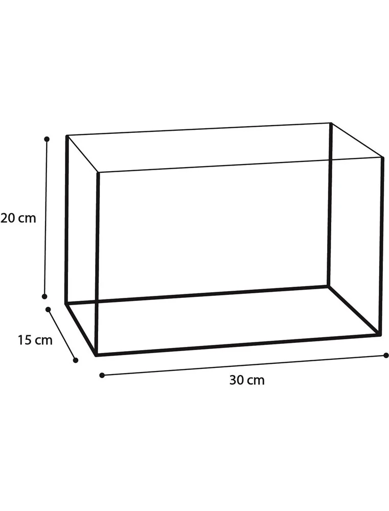 Flamingo Aquarium Basic 30x15x20cm | Worldofanimals.nl Heeft Het! 2 Flamingo Aquarium Basic 30x15x20cm | Worldofanimals.nl Heeft Het! - Afbeelding 2