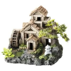 Aqua Della Bonsai Water Mill With Bubble Action | Worldofanimals.nl Heeft Het!